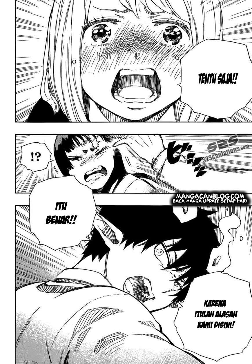 Ao no Exorcist Chapter 62 - halaman 21