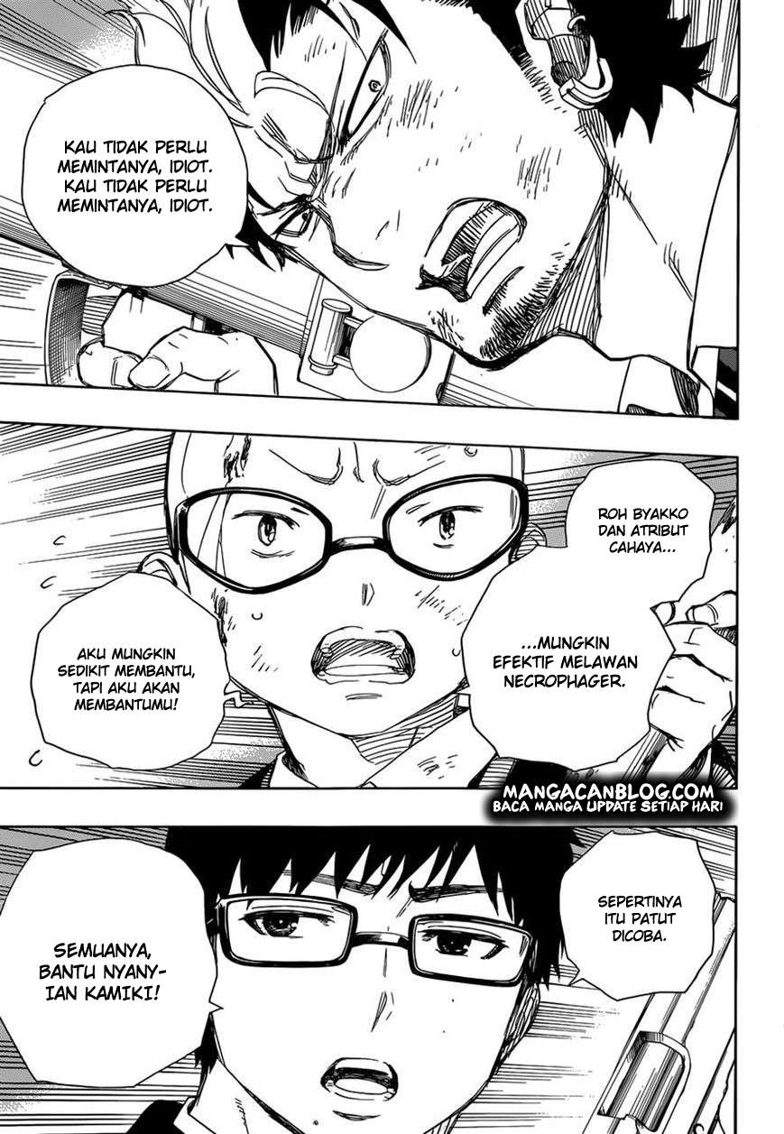 Ao no Exorcist Chapter 62 - halaman 22