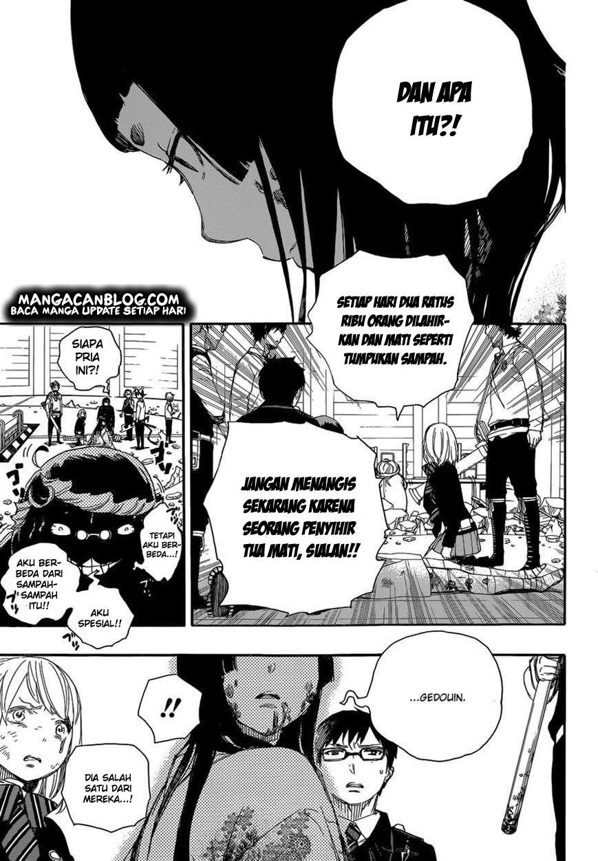 Ao no Exorcist Chapter 62 - halaman 6