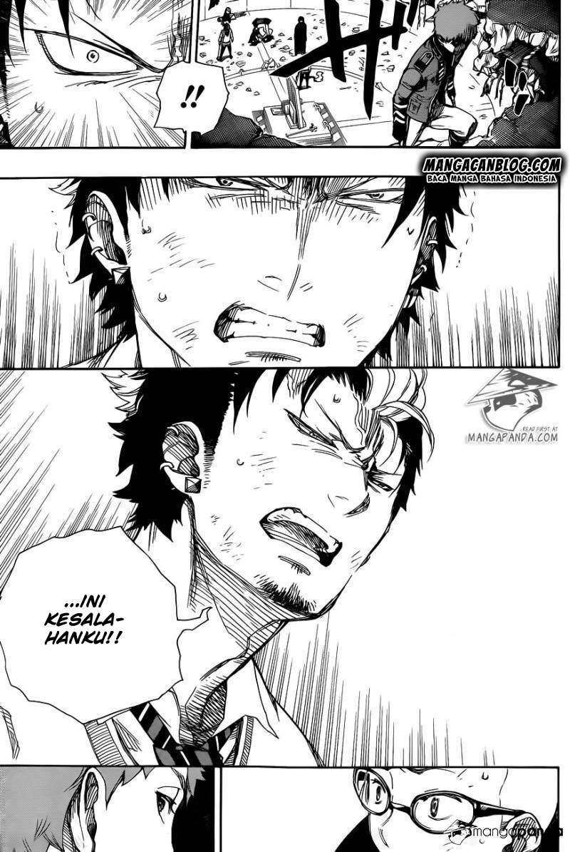 Ao no Exorcist Chapter 63 - halaman 9