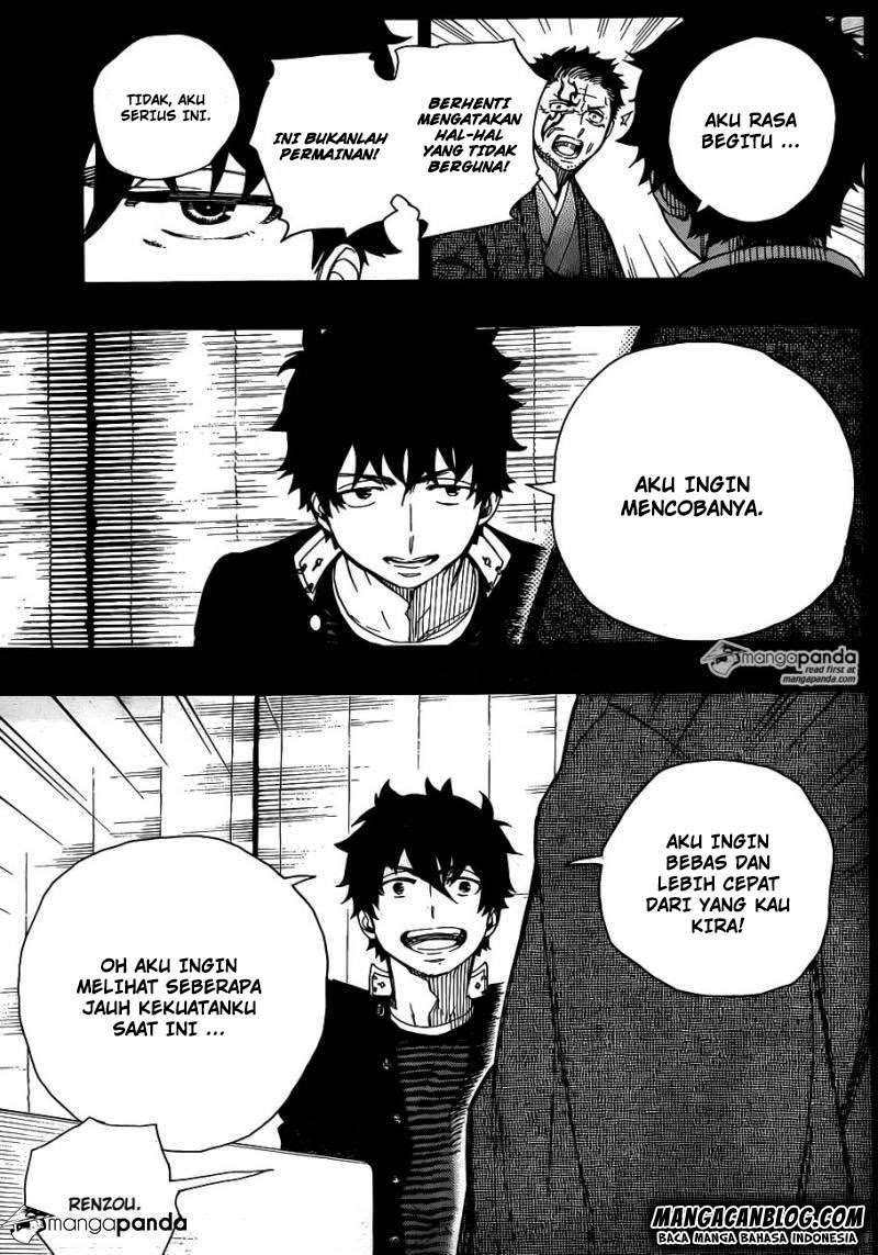 Ao no Exorcist Chapter 65 - halaman 15