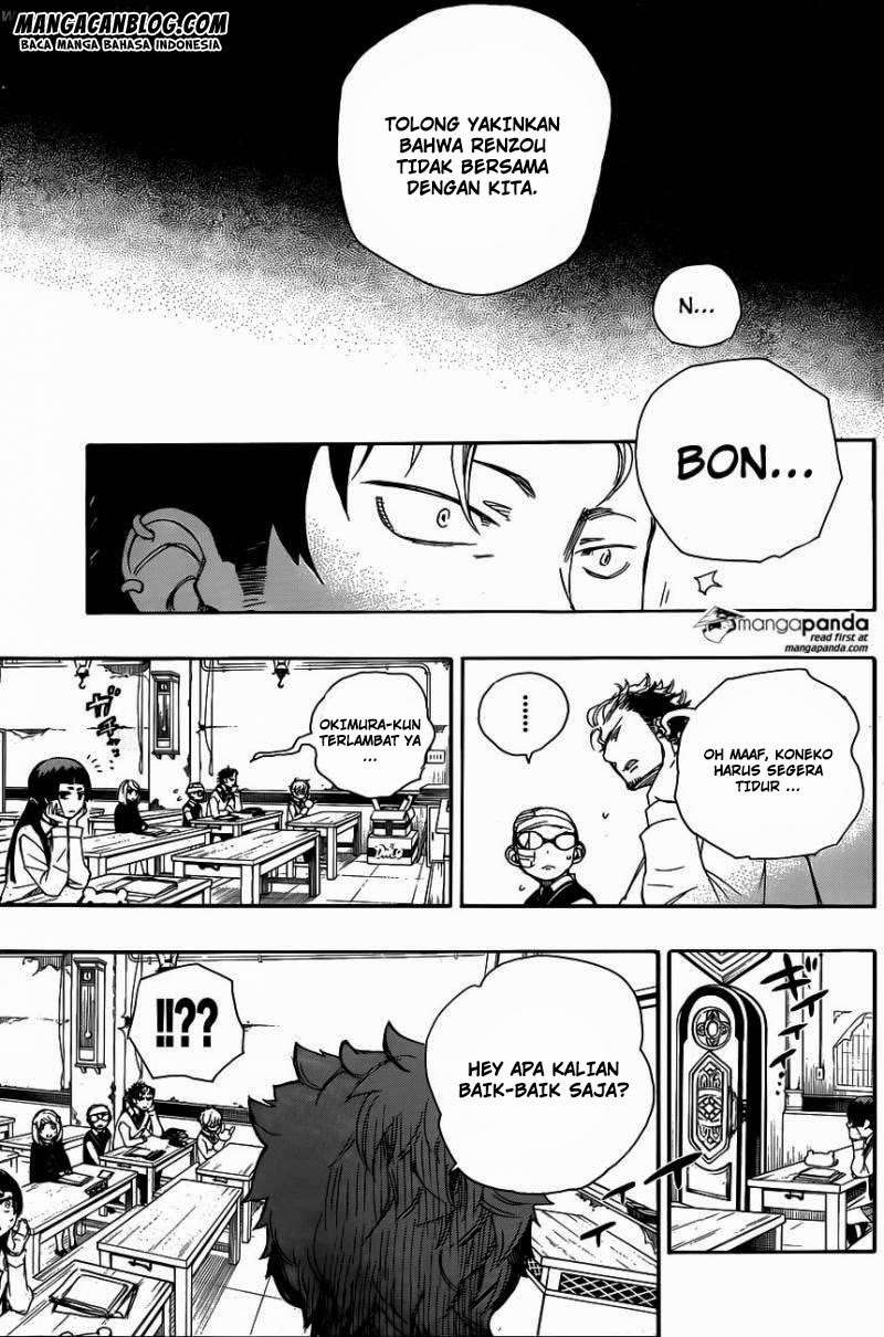 Ao no Exorcist Chapter 65 - halaman 17