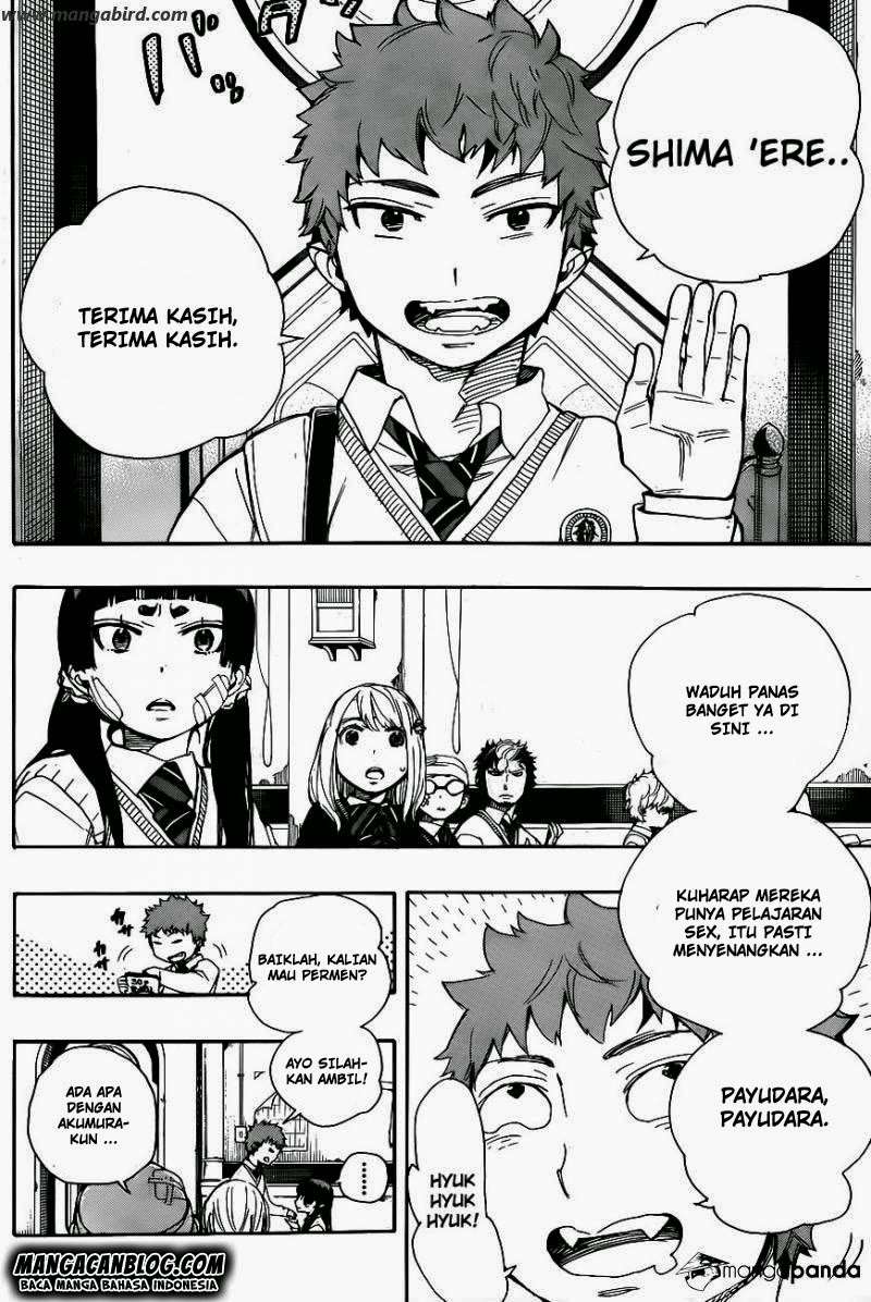 Ao no Exorcist Chapter 65 - halaman 18