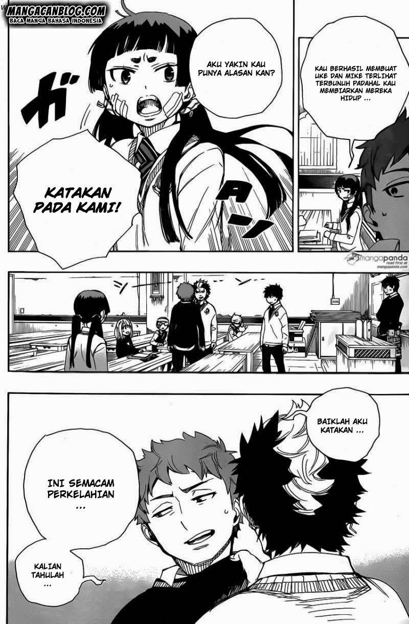 Ao no Exorcist Chapter 65 - halaman 26