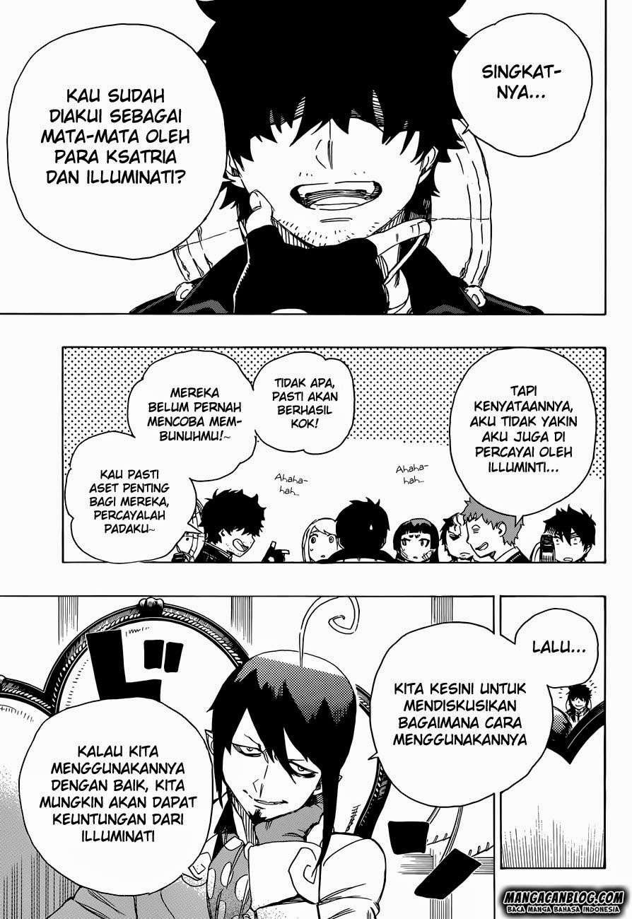 Ao no Exorcist Chapter 66 - halaman 12