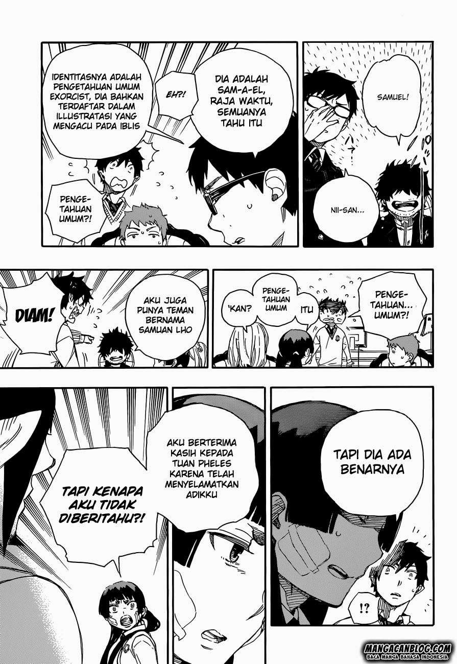 Ao no Exorcist Chapter 66 - halaman 16