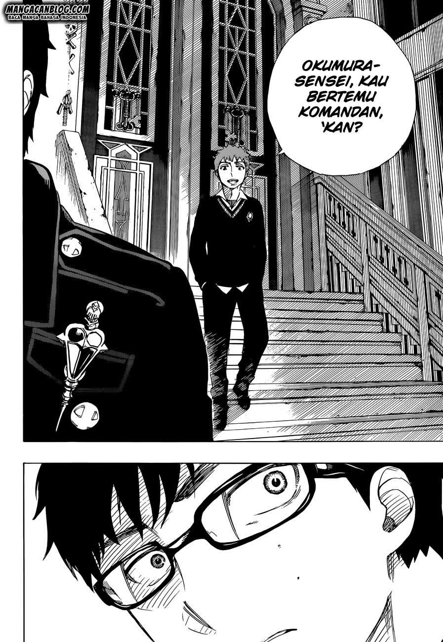 Ao no Exorcist Chapter 66 - halaman 34