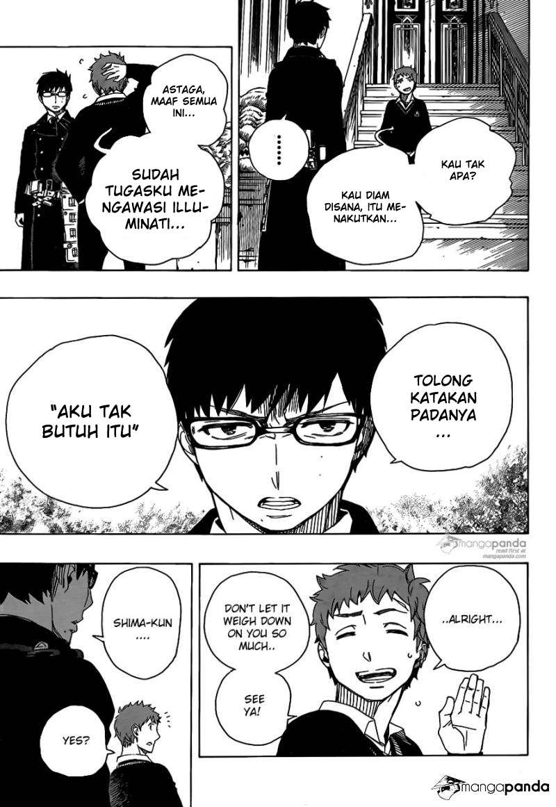 Ao no Exorcist Chapter 67 - halaman 23