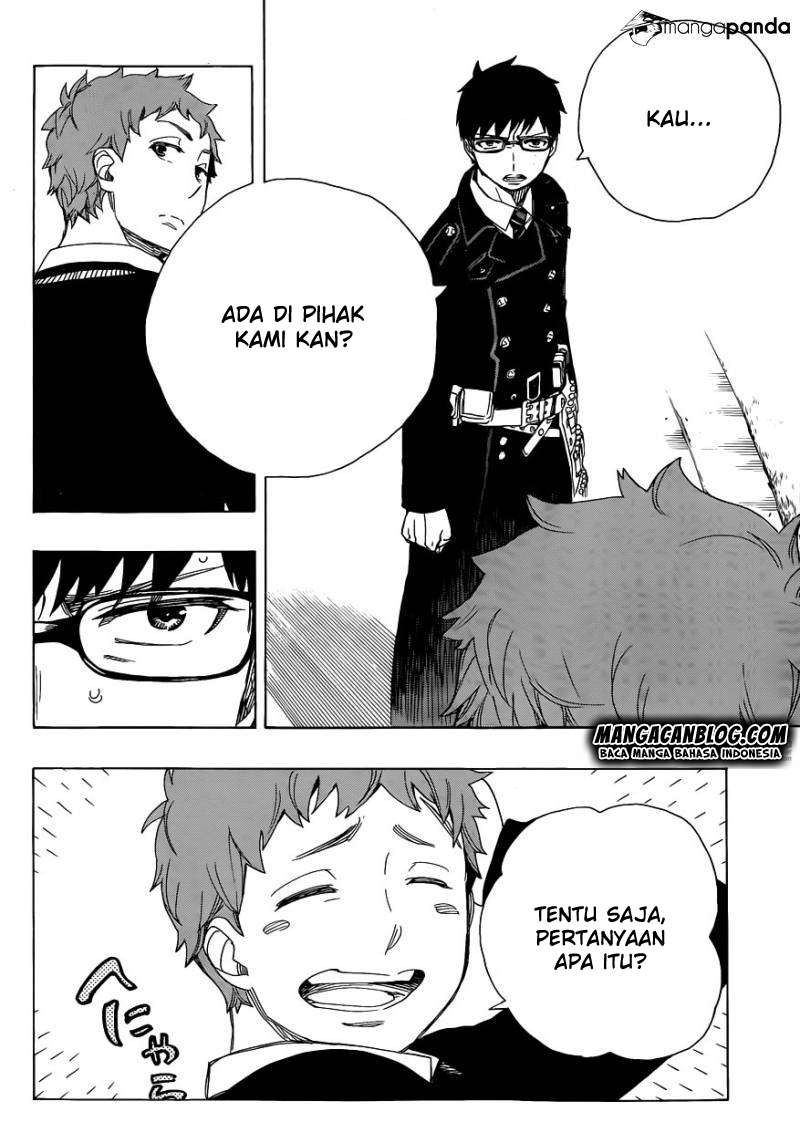 Ao no Exorcist Chapter 67 - halaman 24