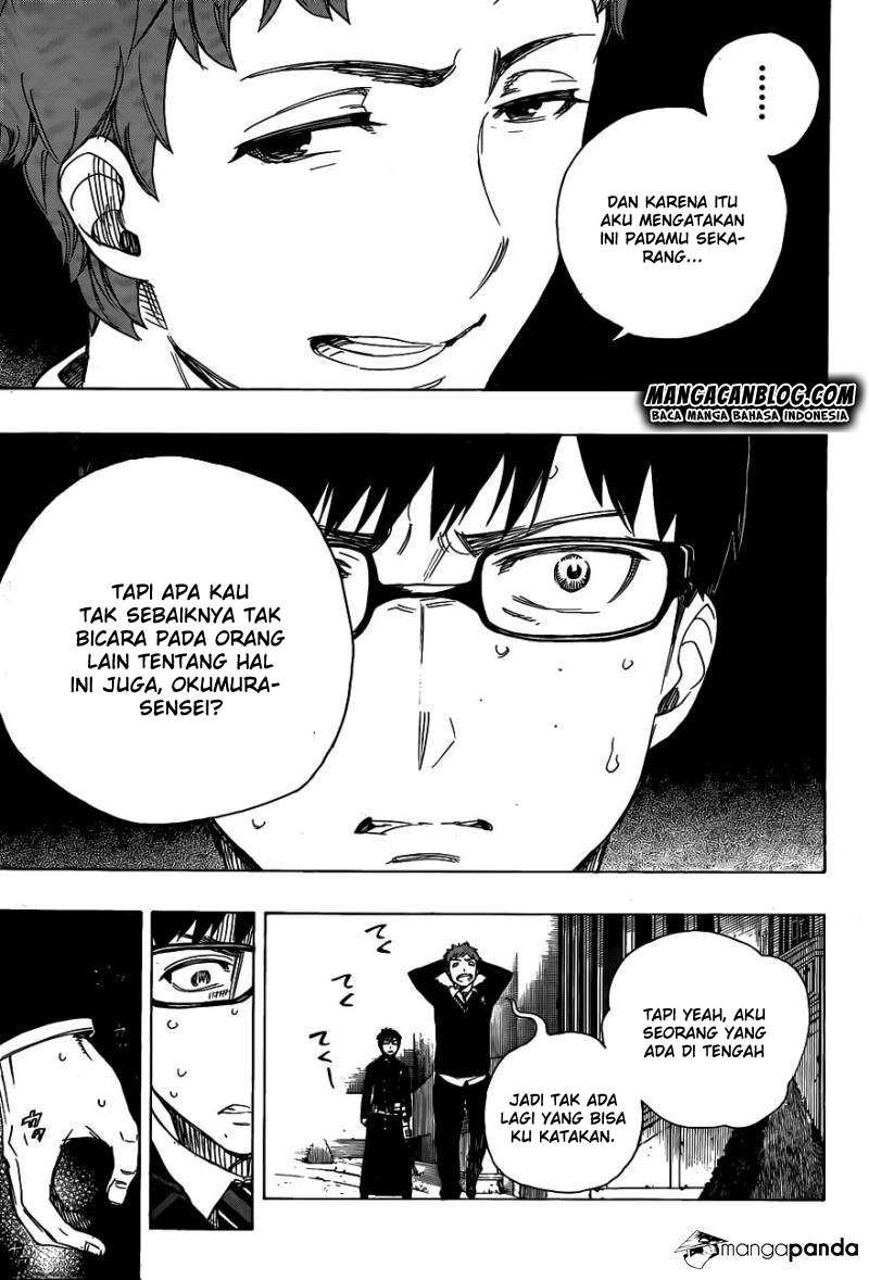 Ao no Exorcist Chapter 67 - halaman 25