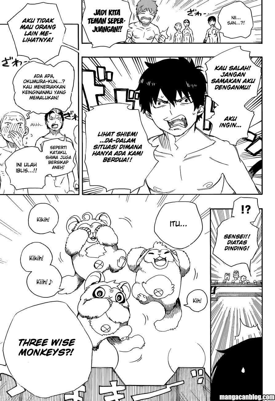 Ao no Exorcist Chapter 68 - halaman 27