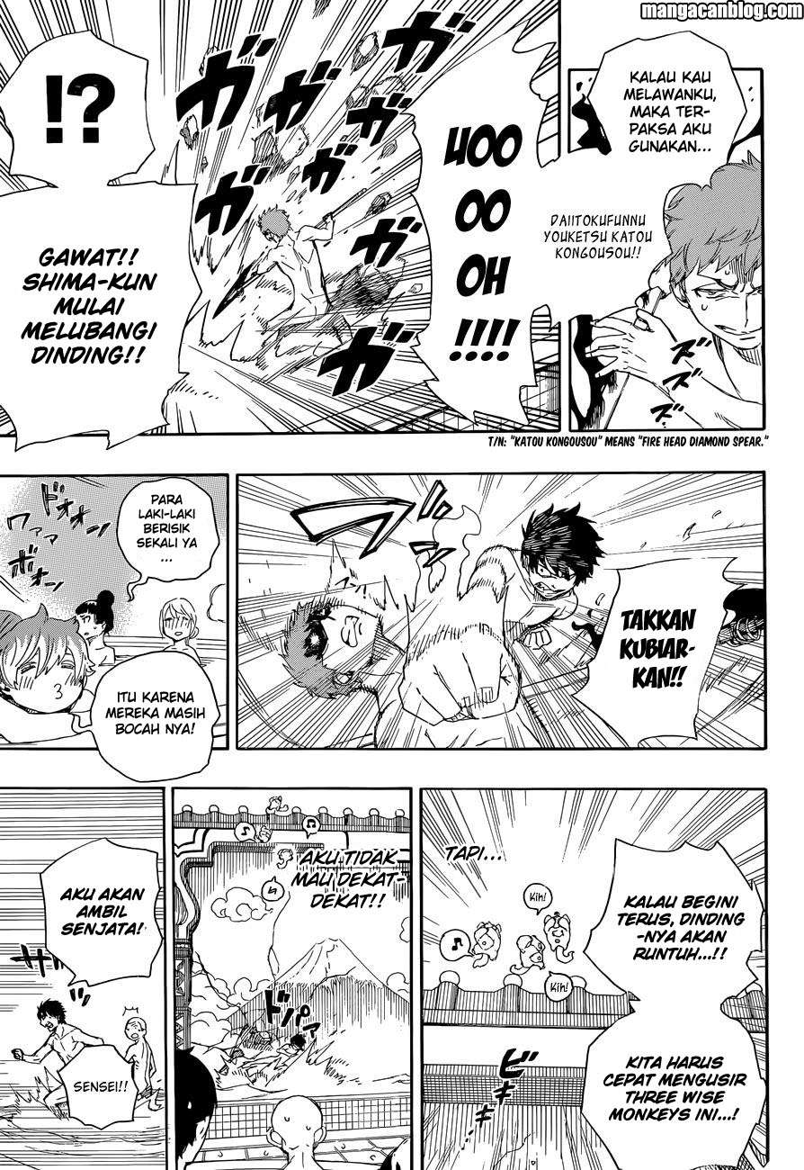 Ao no Exorcist Chapter 68 - halaman 29