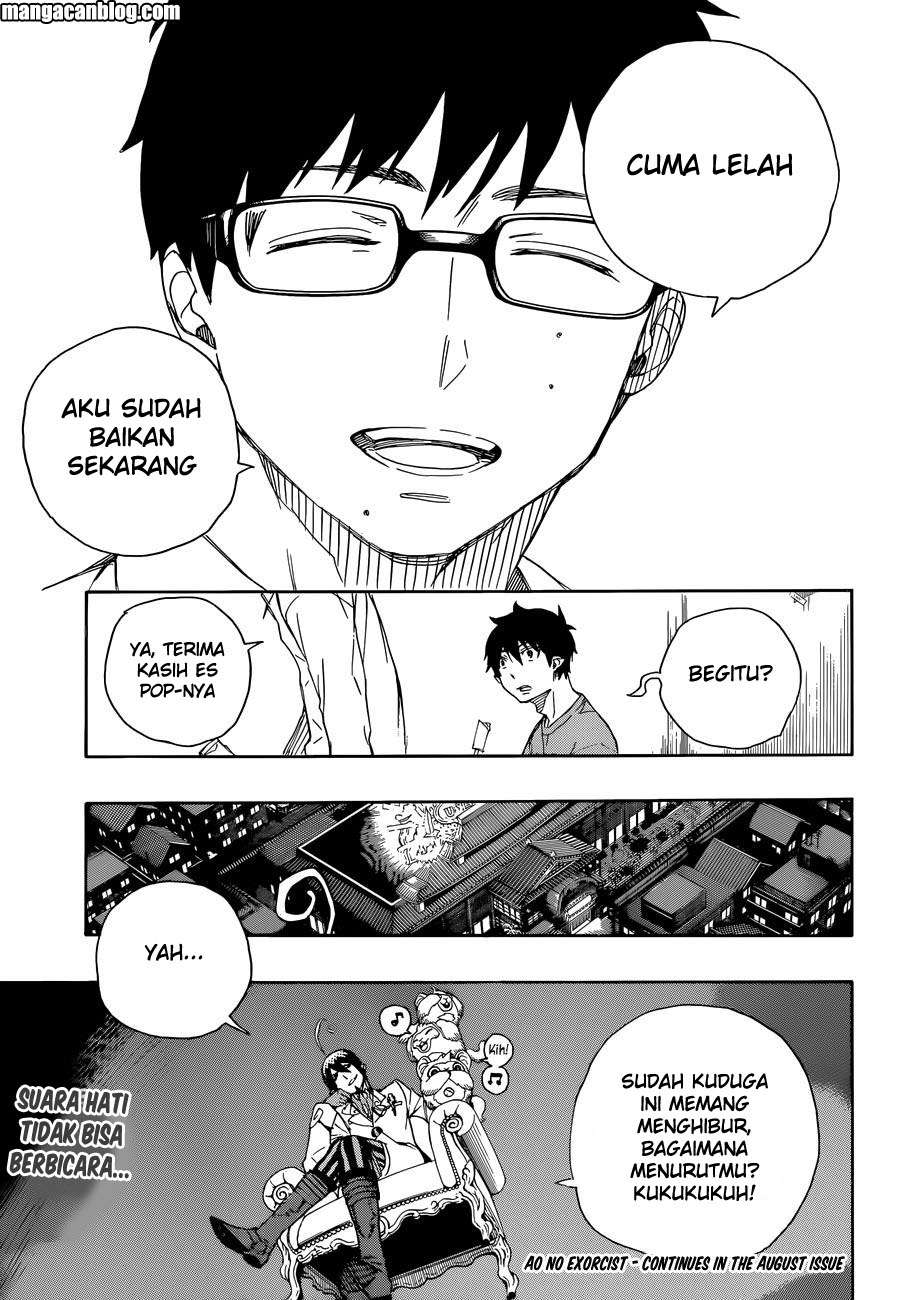 Ao no Exorcist Chapter 68 - halaman 37