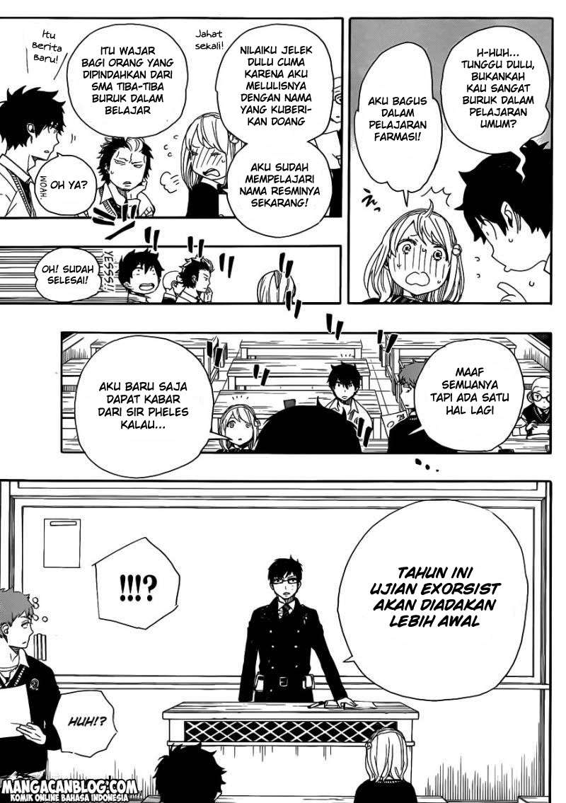 Ao no Exorcist Chapter 69 - halaman 26