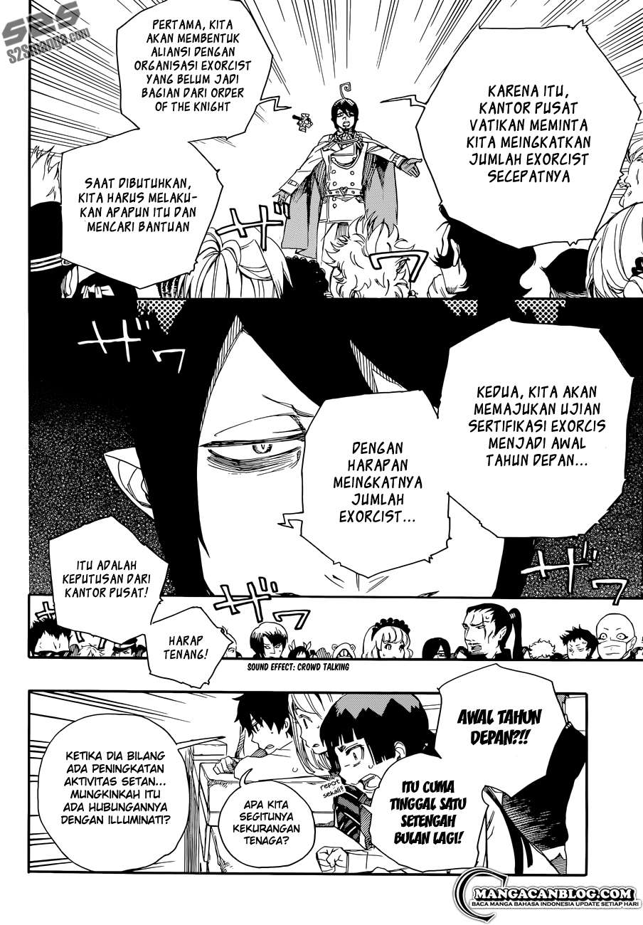 Ao no Exorcist Chapter 70 - halaman 12