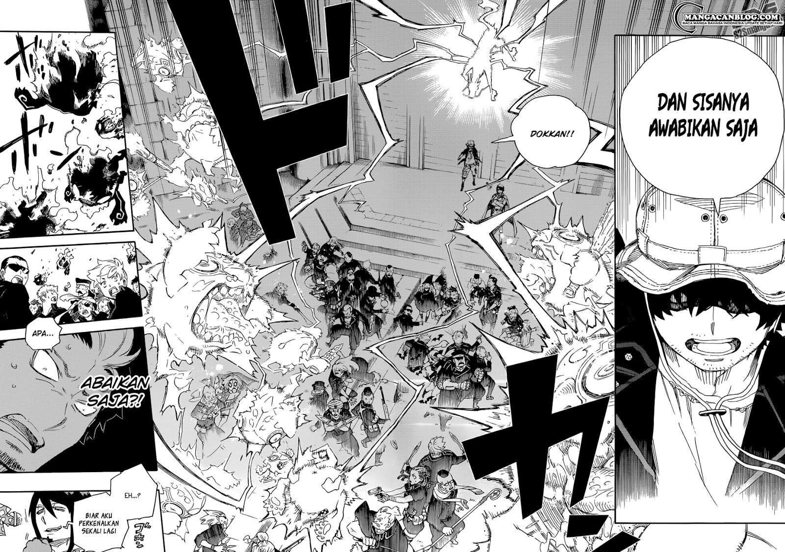 Ao no Exorcist Chapter 70 - halaman 16