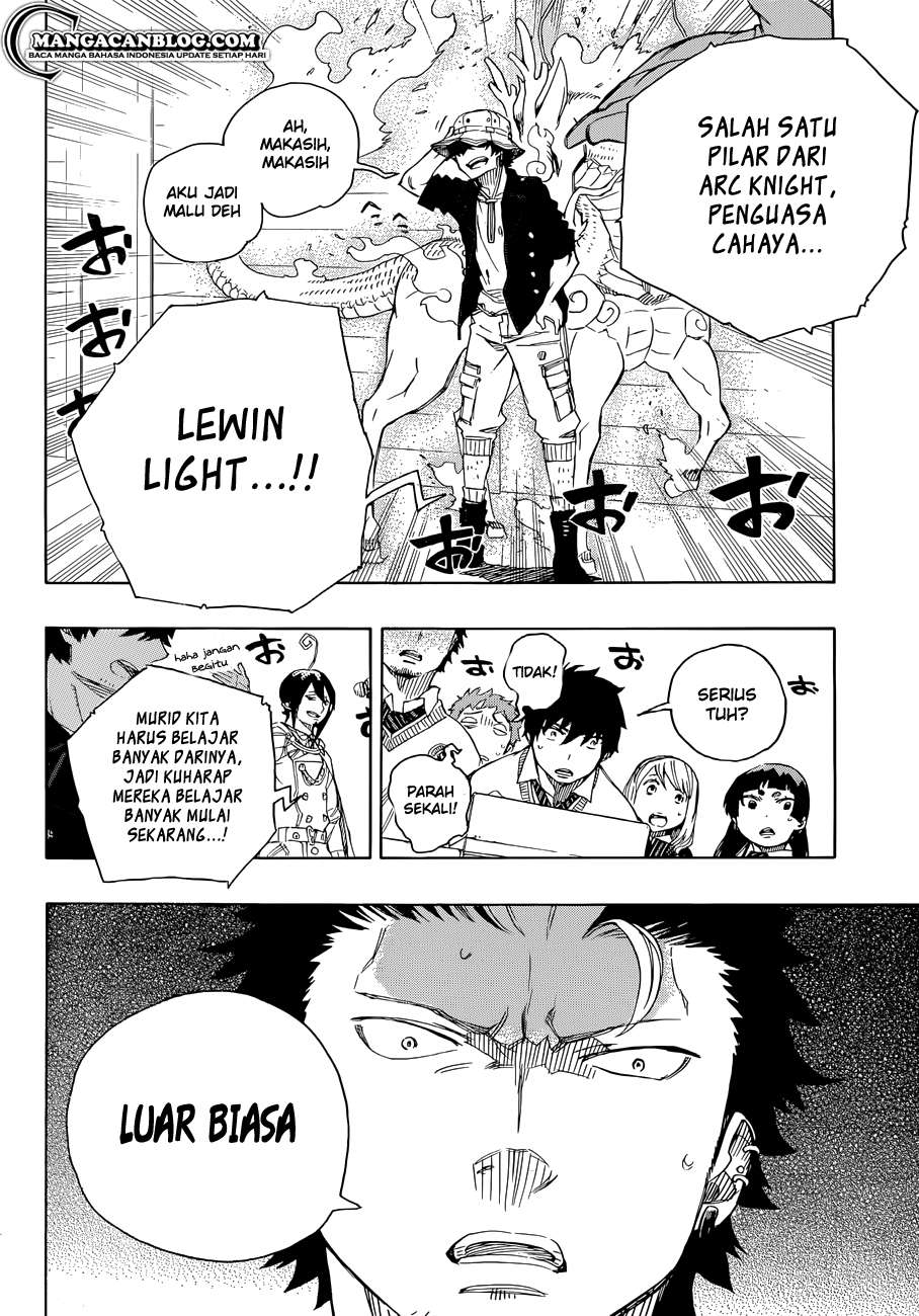 Ao no Exorcist Chapter 70 - halaman 17
