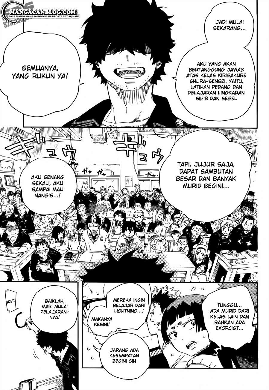 Ao no Exorcist Chapter 70 - halaman 18