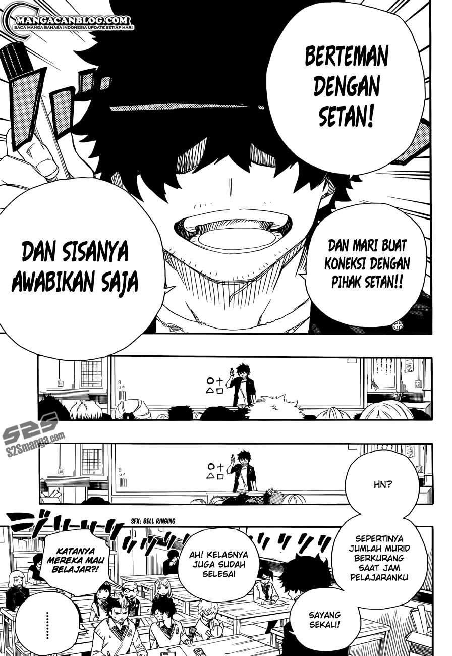 Ao no Exorcist Chapter 70 - halaman 20