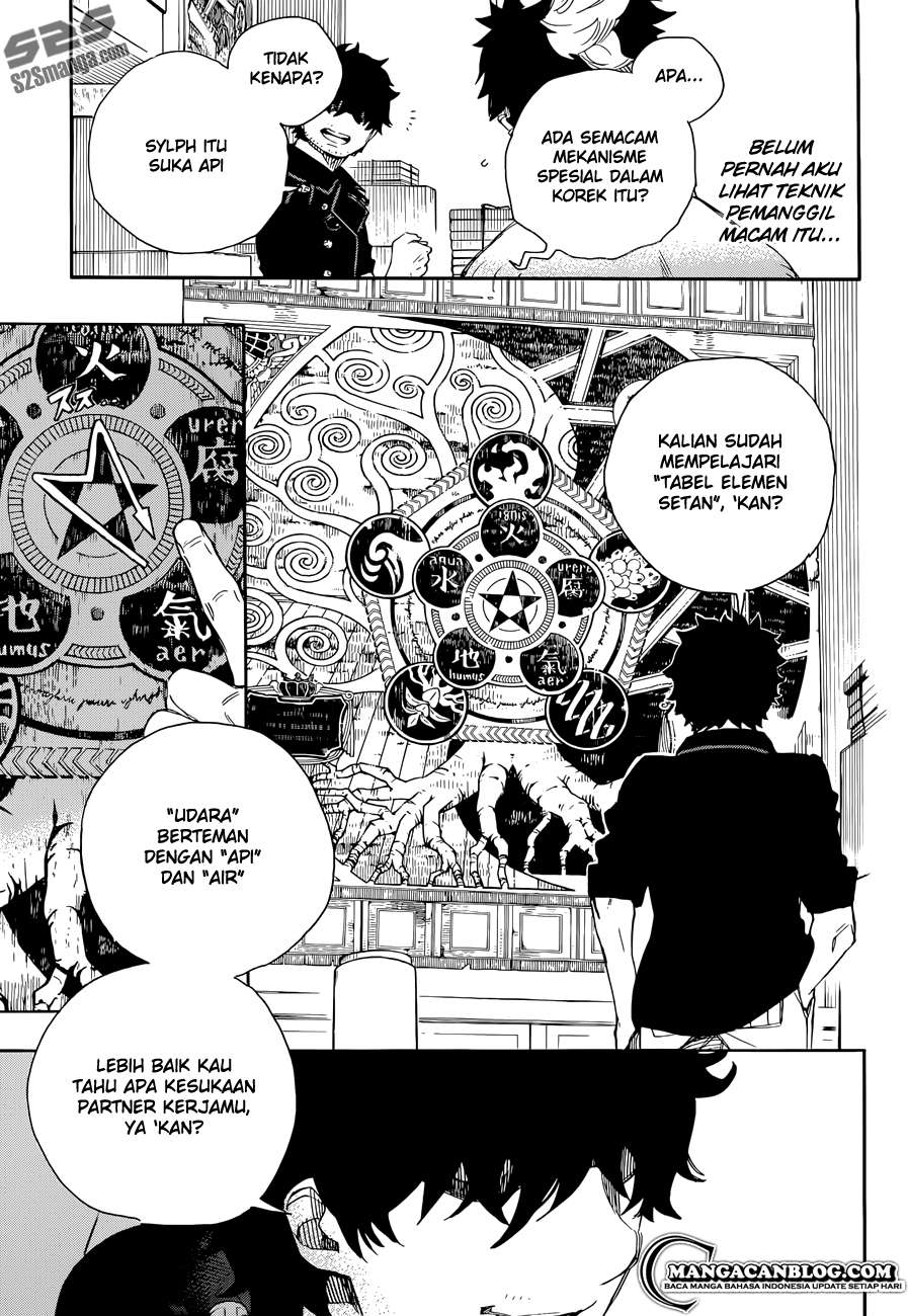 Ao no Exorcist Chapter 70 - halaman 24