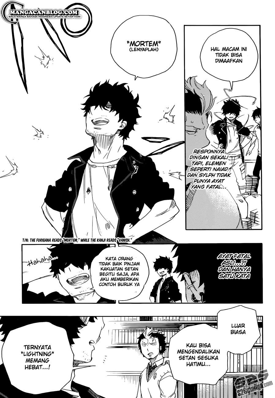 Ao no Exorcist Chapter 70 - halaman 26