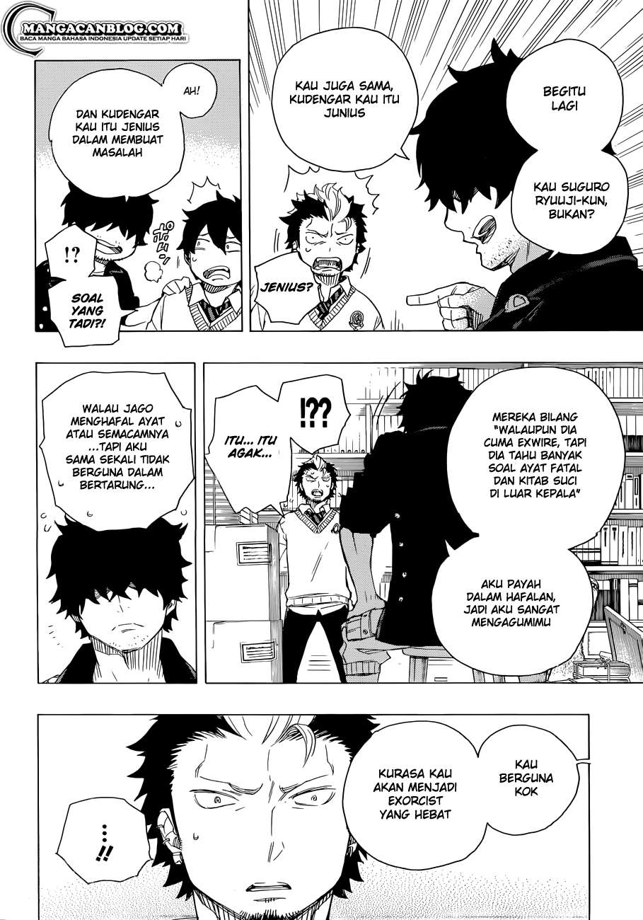 Ao no Exorcist Chapter 70 - halaman 27