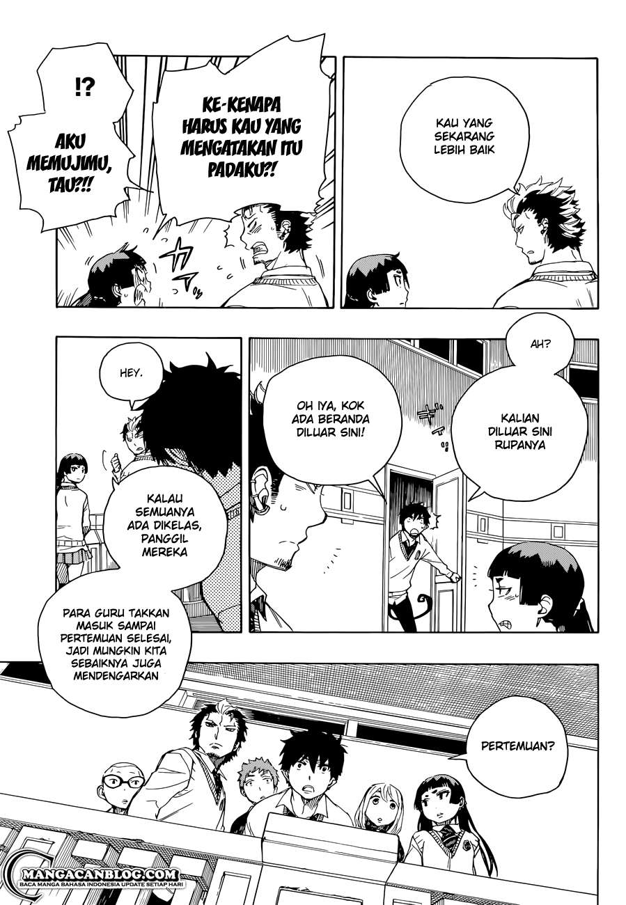 Ao no Exorcist Chapter 70 - halaman 9