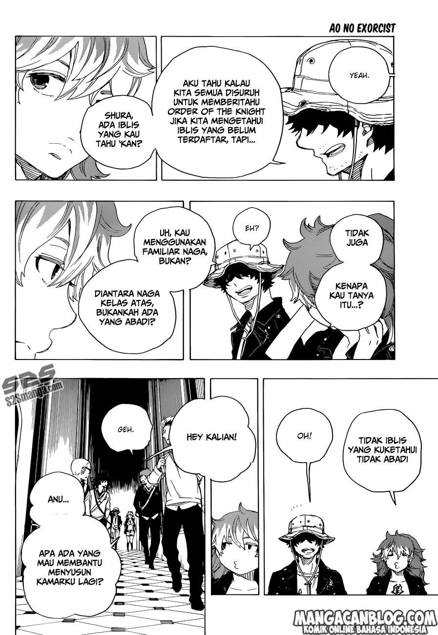 Ao no Exorcist Chapter 71 - halaman 15
