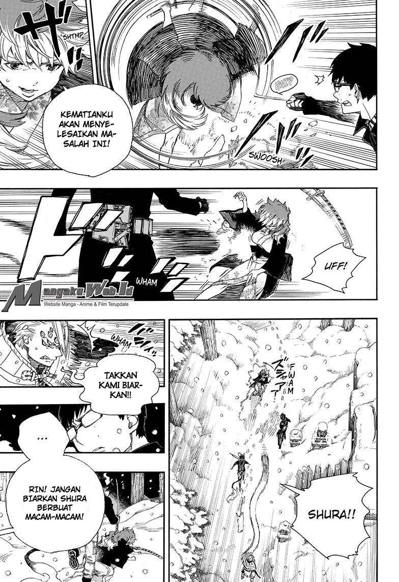 Ao no Exorcist Chapter 77 - halaman 11