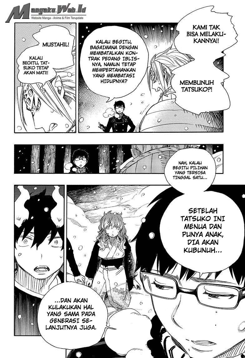 Ao no Exorcist Chapter 77 - halaman 18