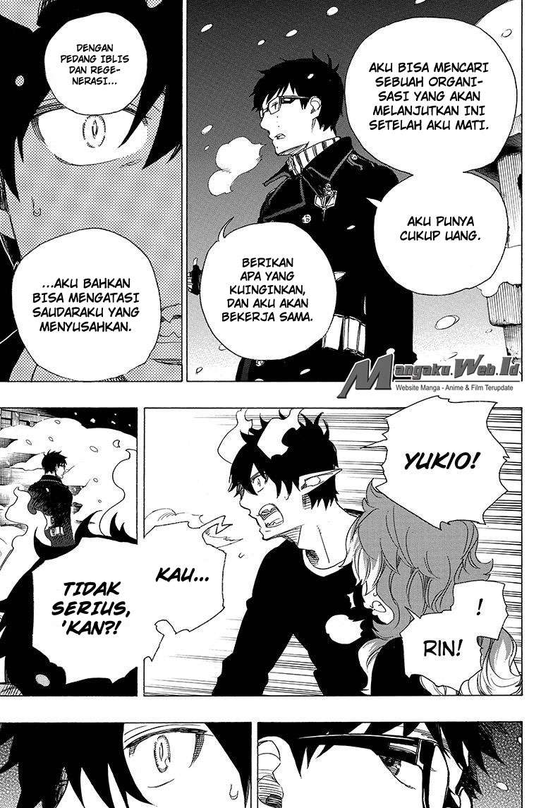 Ao no Exorcist Chapter 77 - halaman 19