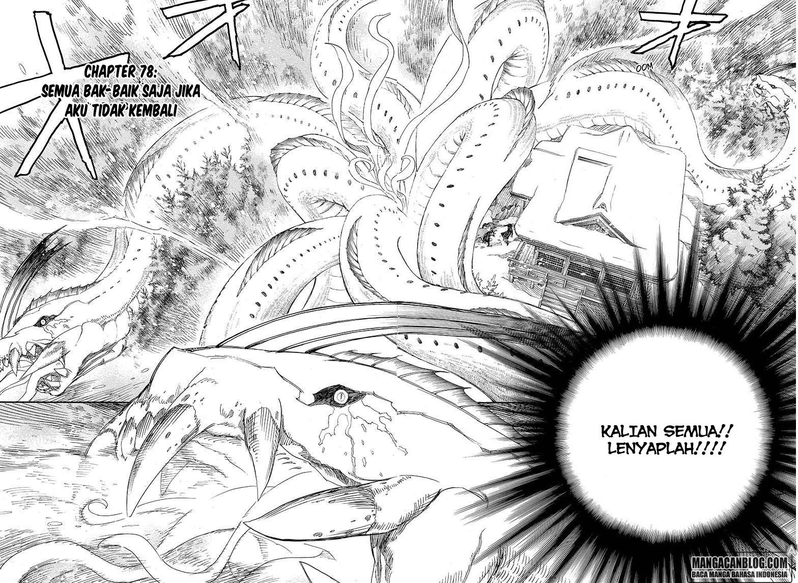 Ao no Exorcist Chapter 78 - halaman 6