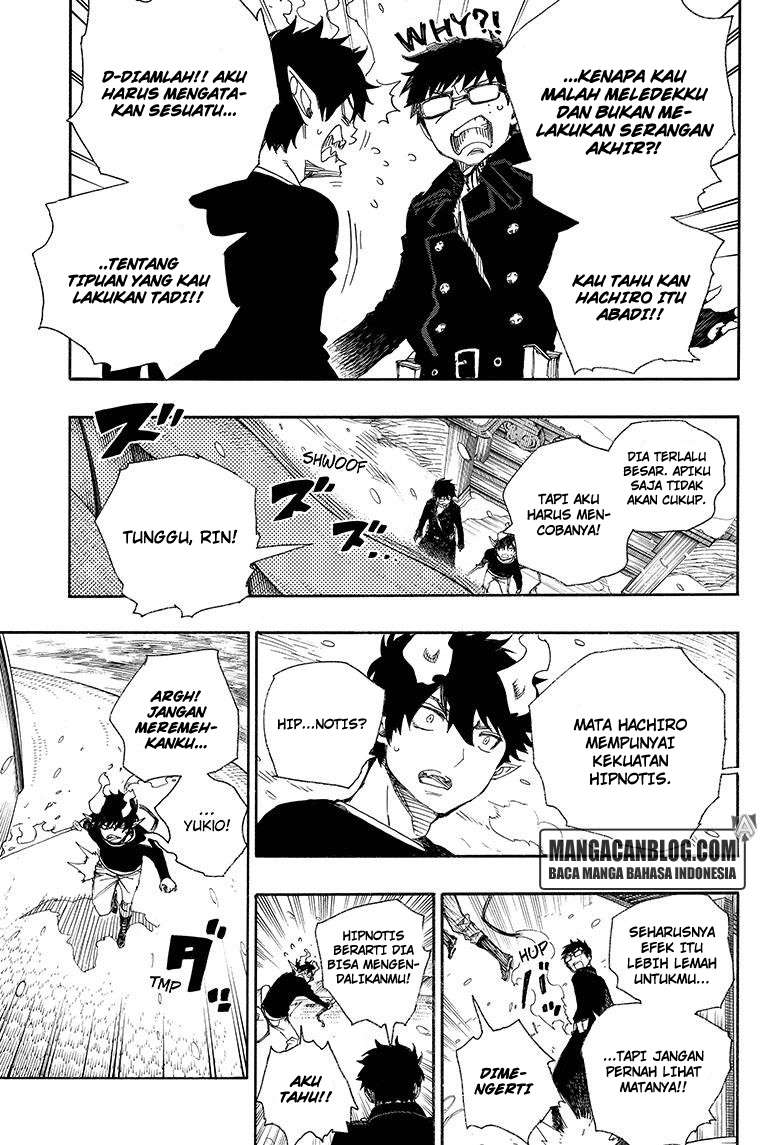 Ao no Exorcist Chapter 78 - halaman 8