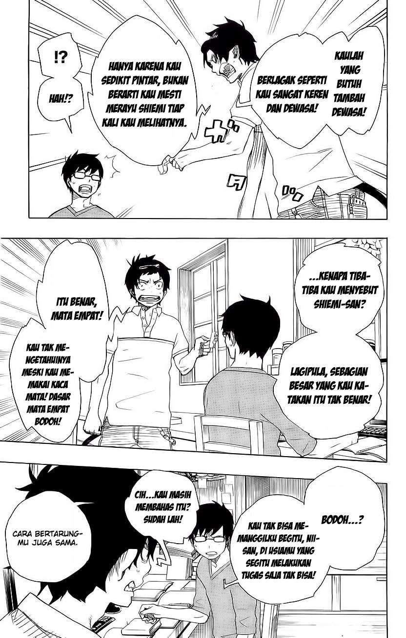 Ao no Exorcist Chapter 8 - halaman 17