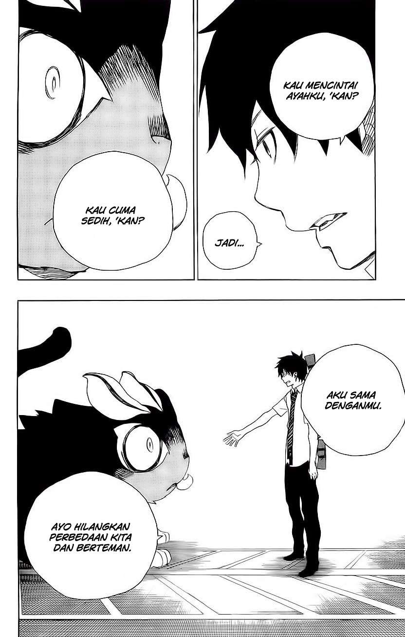 Ao no Exorcist Chapter 8 - halaman 20