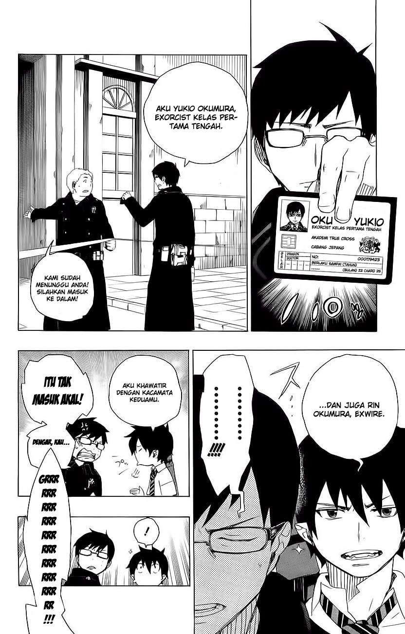 Ao no Exorcist Chapter 8 - halaman 42