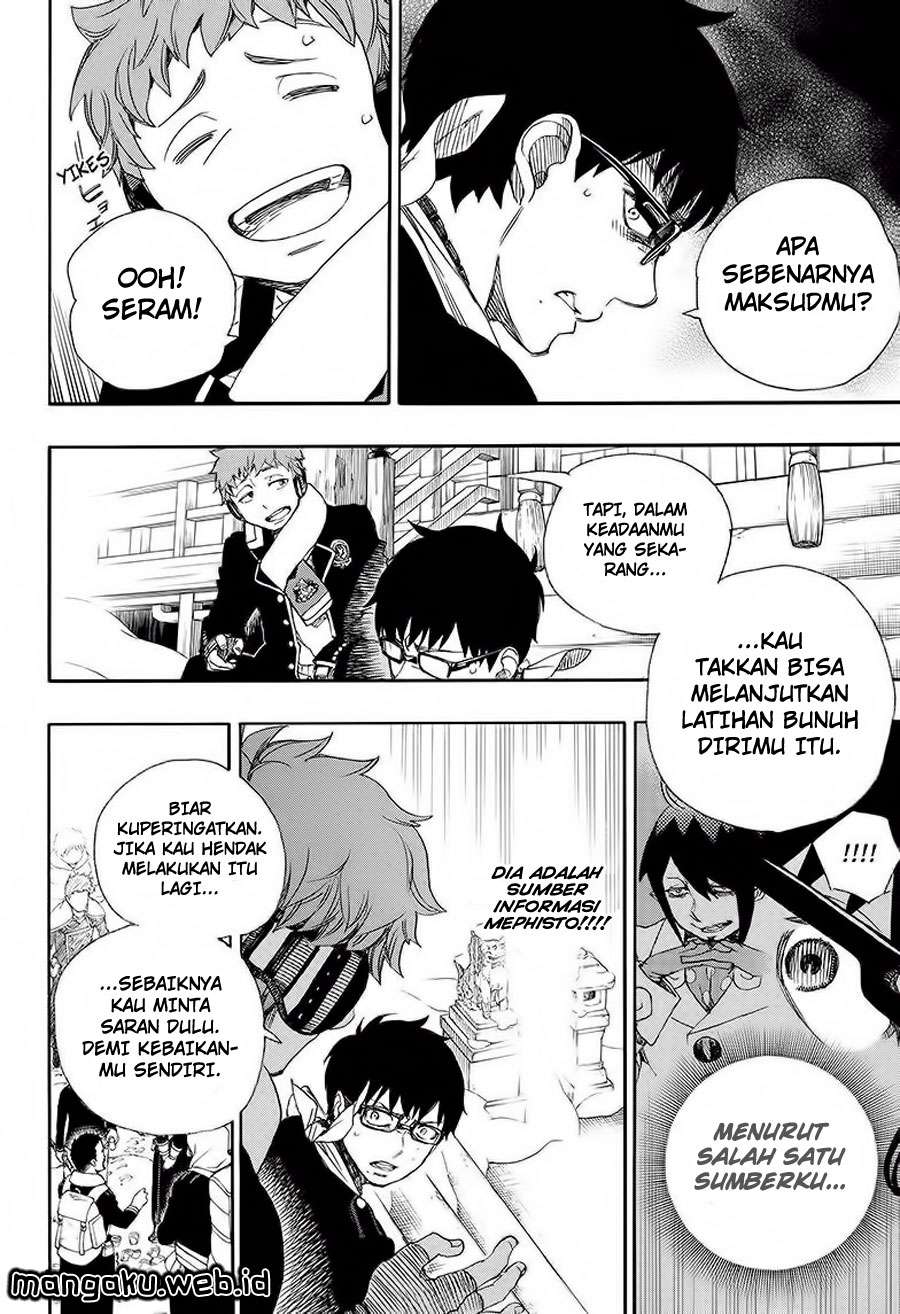 Ao no Exorcist Chapter 80 - halaman 19