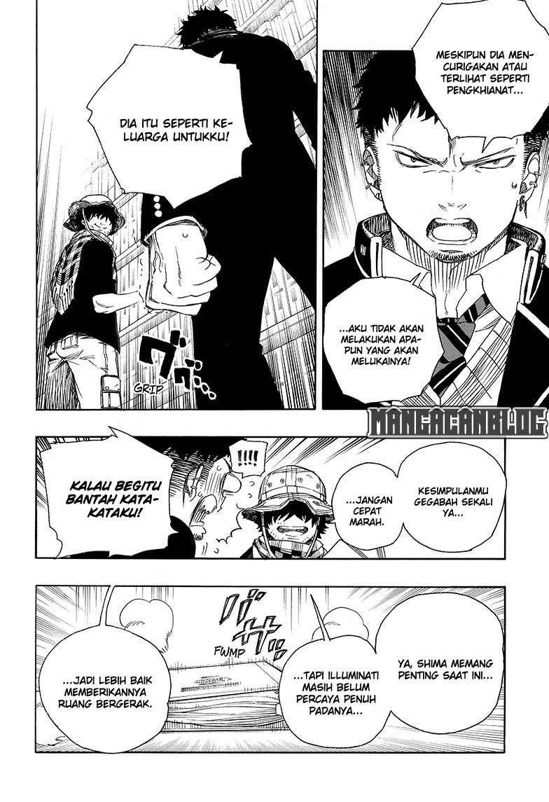 Ao no Exorcist Chapter 81 - halaman 19