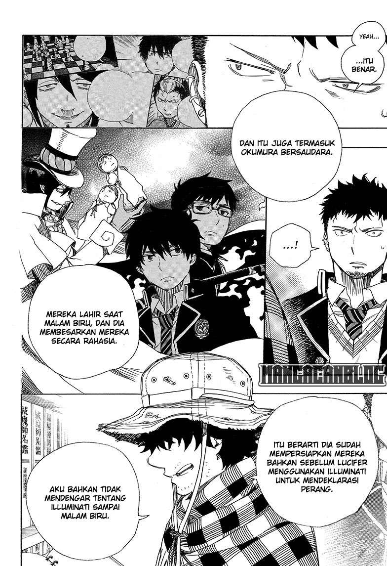 Ao no Exorcist Chapter 81 - halaman 21