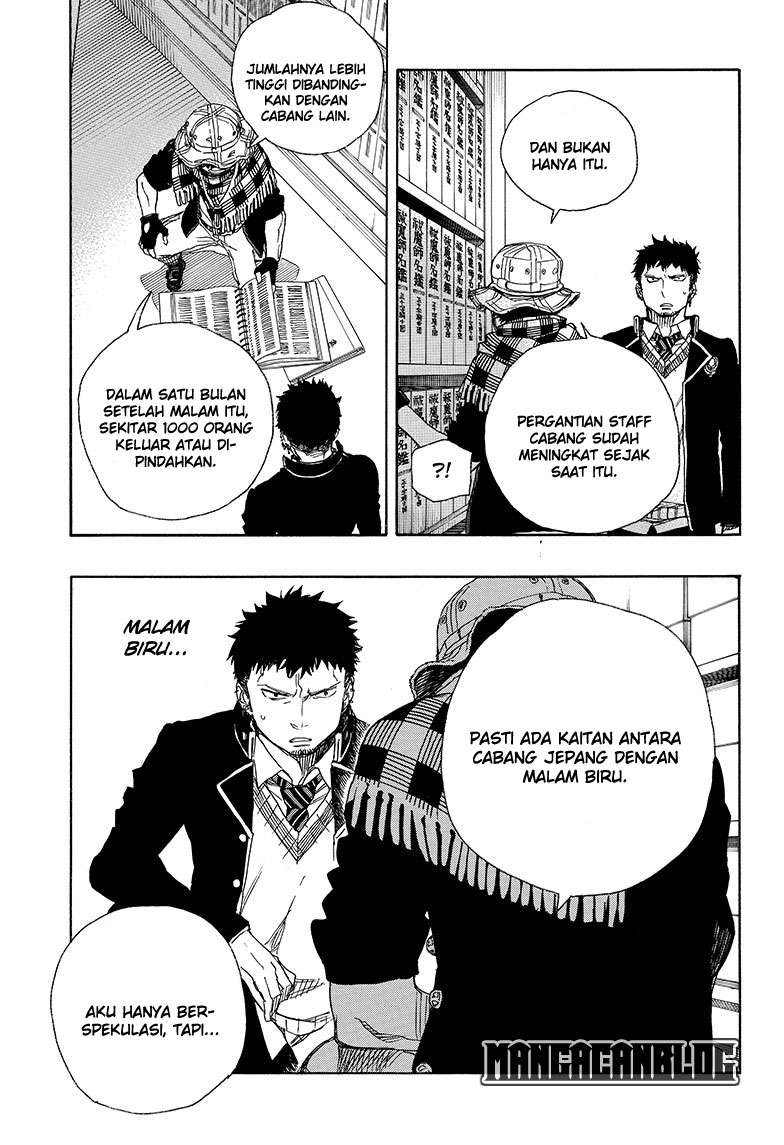 Ao no Exorcist Chapter 81 - halaman 22