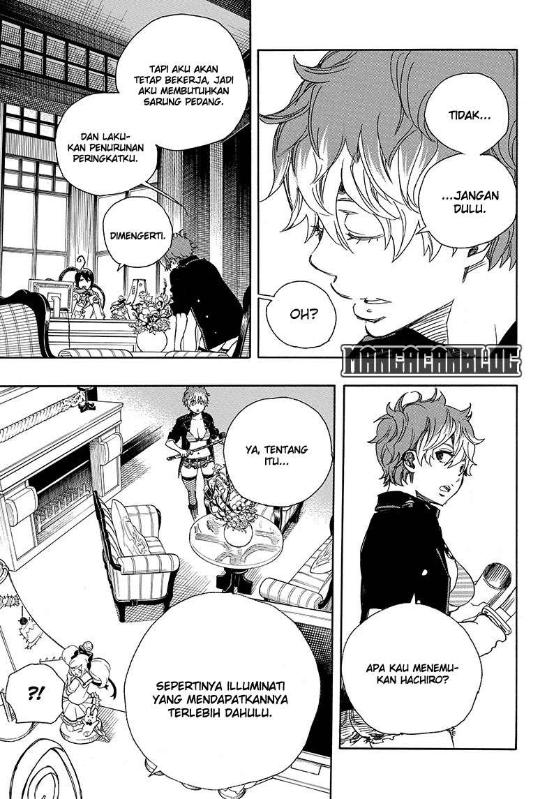 Ao no Exorcist Chapter 81 - halaman 5