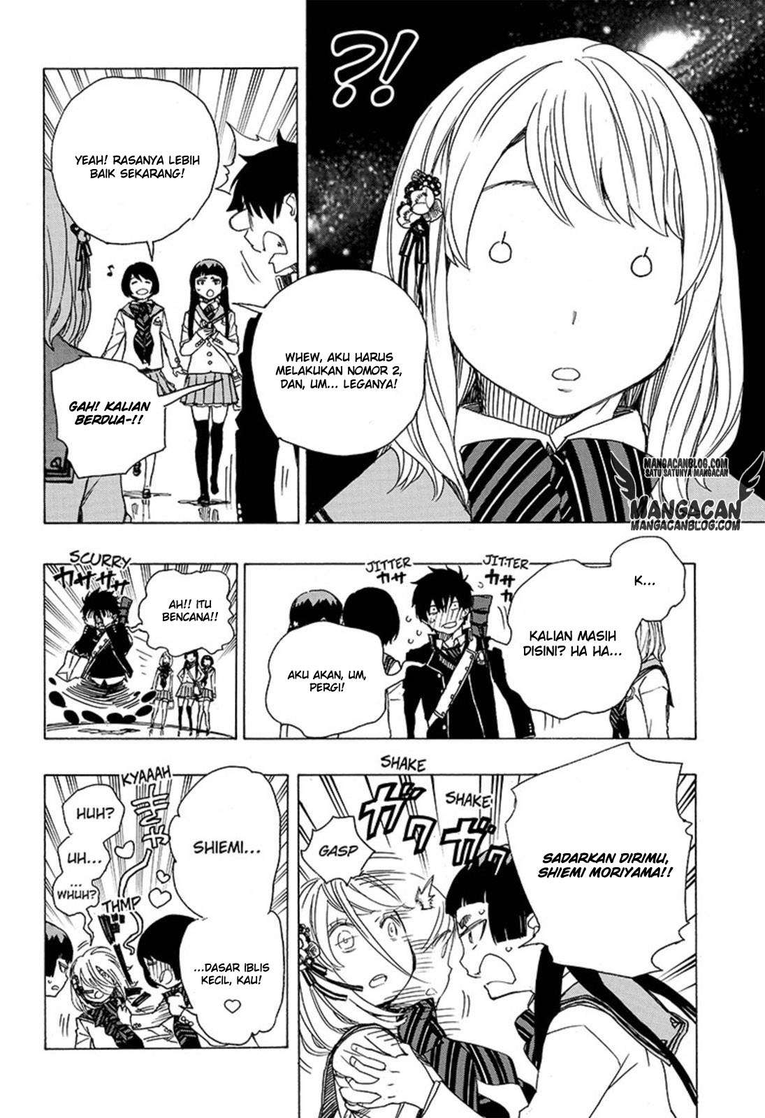 Ao no Exorcist Chapter 82 - halaman 10