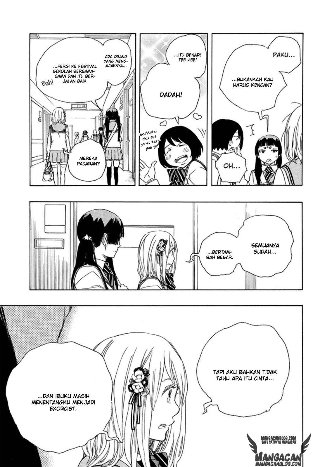 Ao no Exorcist Chapter 82 - halaman 11