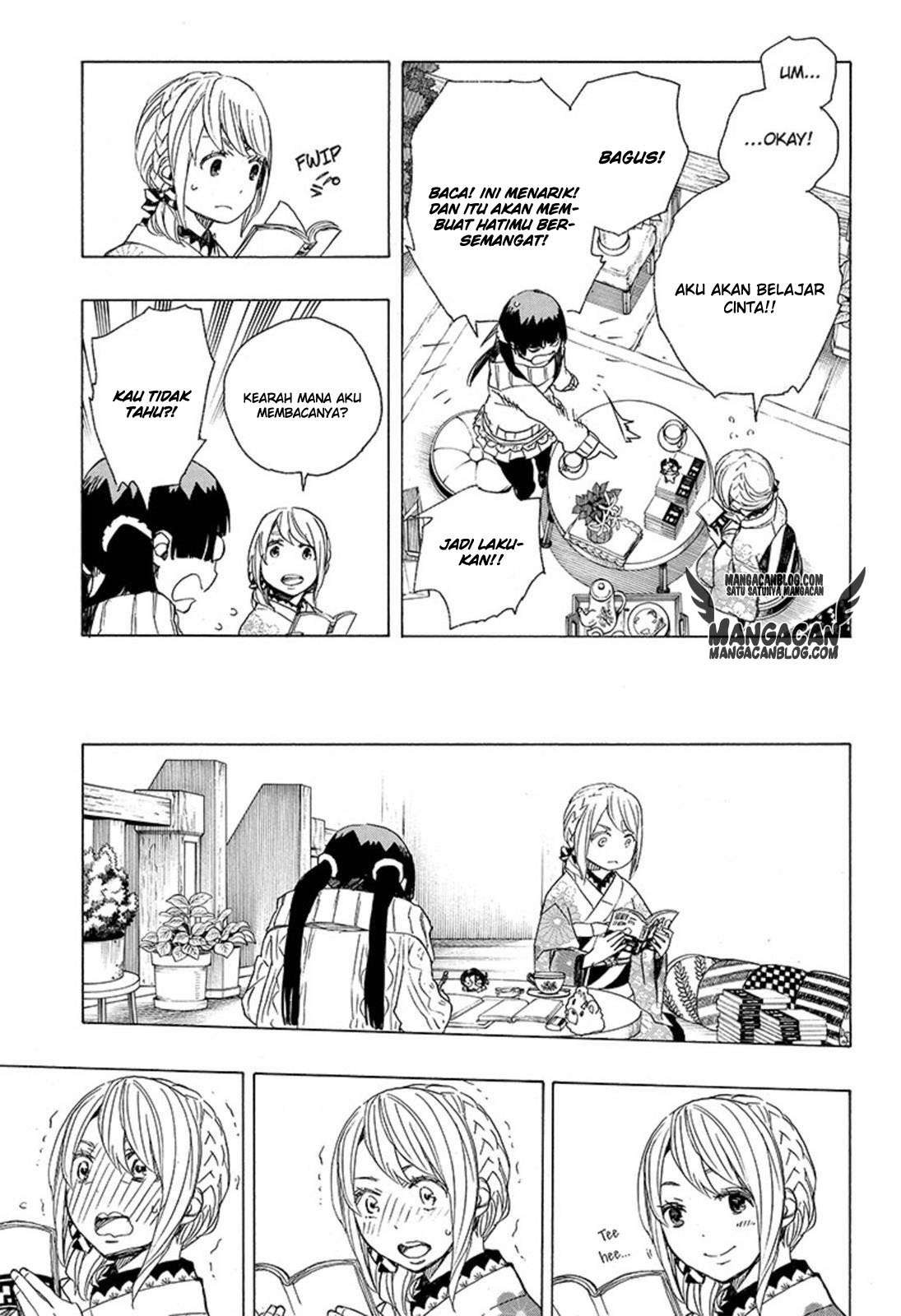 Ao no Exorcist Chapter 82 - halaman 19