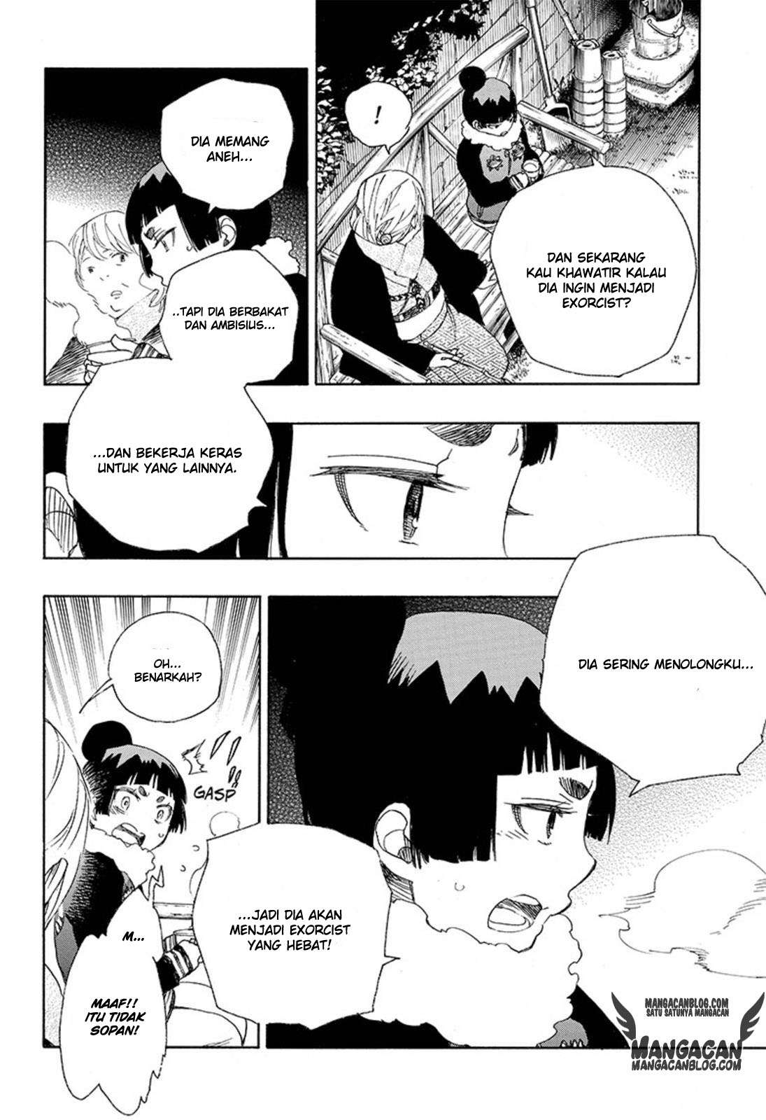 Ao no Exorcist Chapter 82 - halaman 24