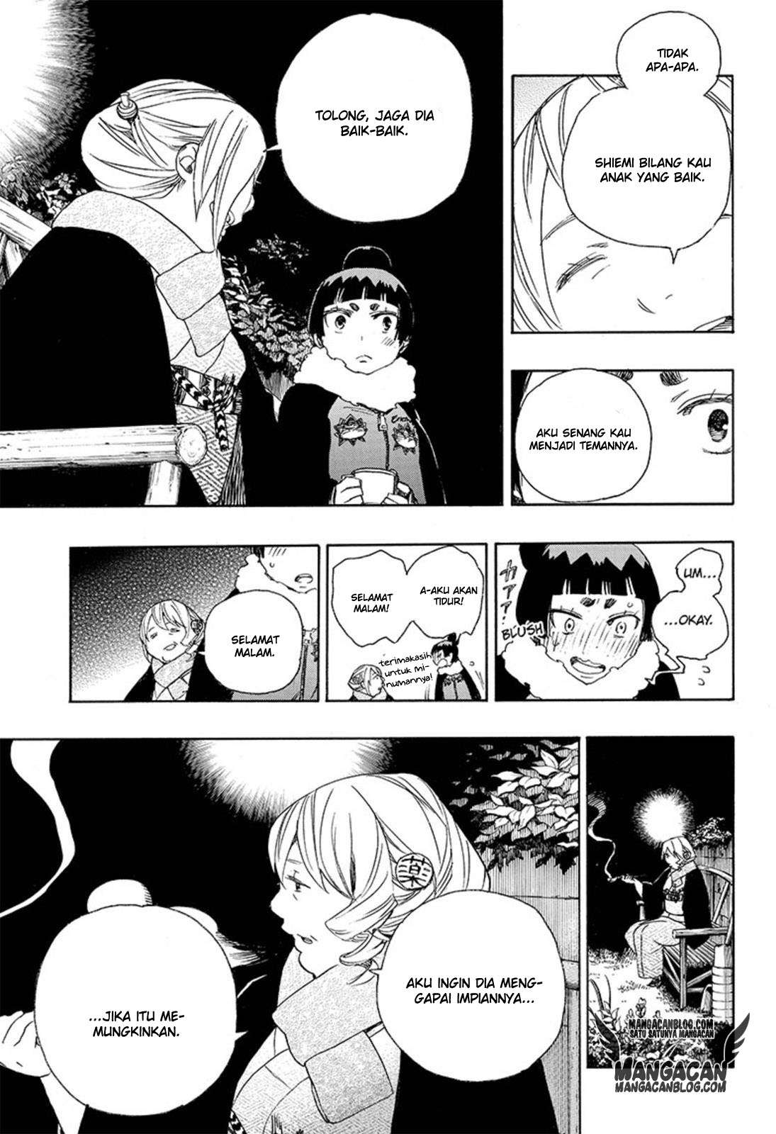 Ao no Exorcist Chapter 82 - halaman 25