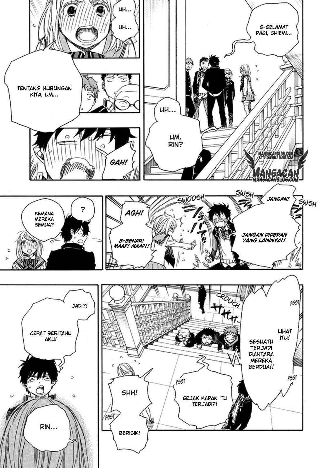Ao no Exorcist Chapter 82 - halaman 31