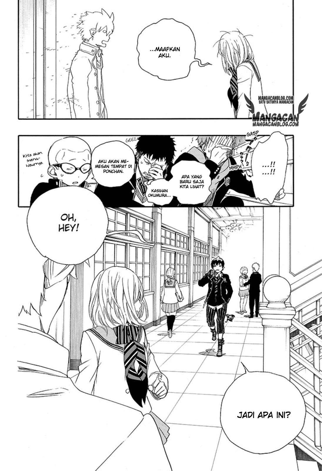 Ao no Exorcist Chapter 82 - halaman 34