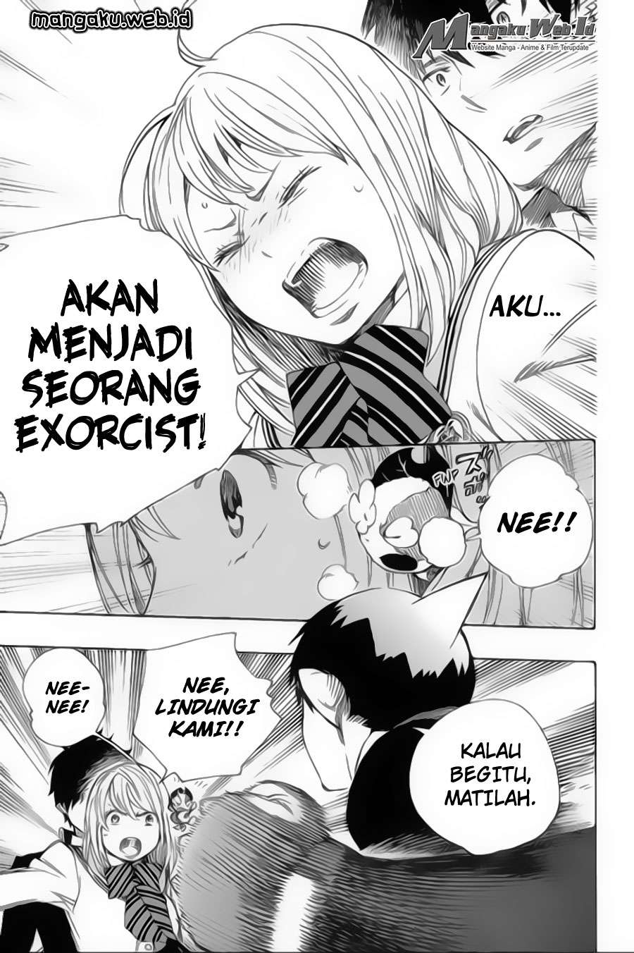 Ao no Exorcist Chapter 83 - halaman 10