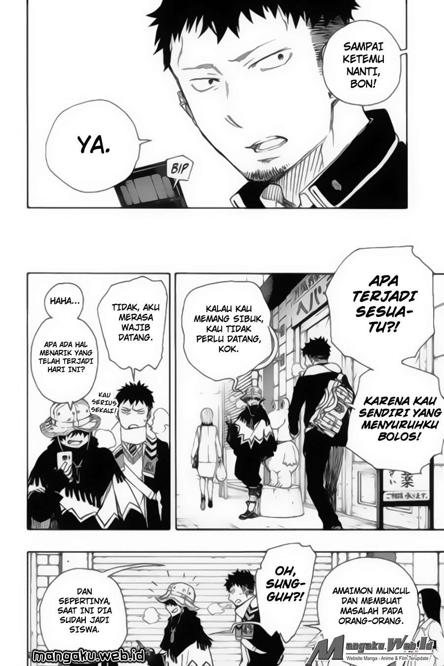 Ao no Exorcist Chapter 83 - halaman 17